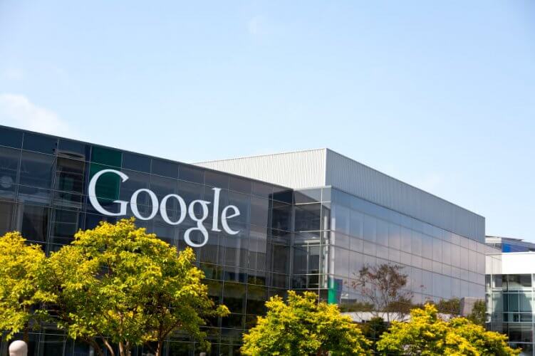 Picture of Google's headquarters, where many Google products are designed and engineered