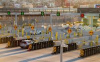 Cruce fronterizo terrestre entre Estados Unidos y México para registrar la salida de Estados Unidos por tierra.