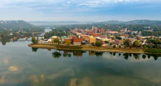 Centro de Marietta, Ohio - Marietta, seguro de auto barato en Ohio.