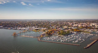 Costa de la bahía del lago Erie en Sandusky, Ohio - Sandusky, seguro de auto barato en Ohio.