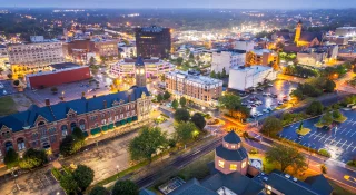 Centro de Springfield, Ohio - Springfield, seguro de auto barato en Ohio.