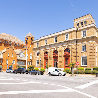 El Edificio Municipal Ciudad de Americus, en el Distrito Histórico