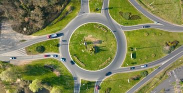 Image of a The Benefits of “Roundabouts” and Their Effect on Auto Insurance