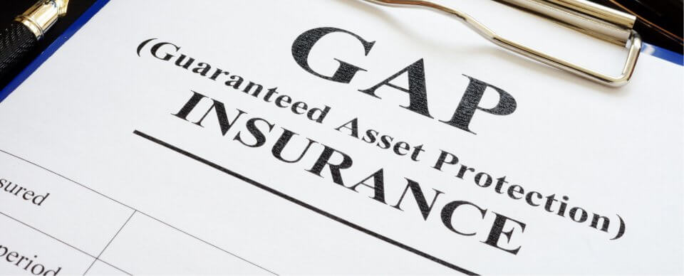 A Guaranteed Asset Protection Insurance form to depict what it is and whether you need it.