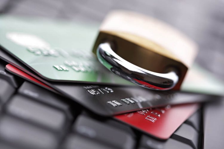 Credit cards with a lock on them - cheap identity plans.