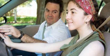 Image of a Teen Driving: Tips for Parents Teaching Their Kids to Drive