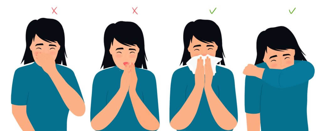 respiratory hygiene courtesy cough stop coronavirus