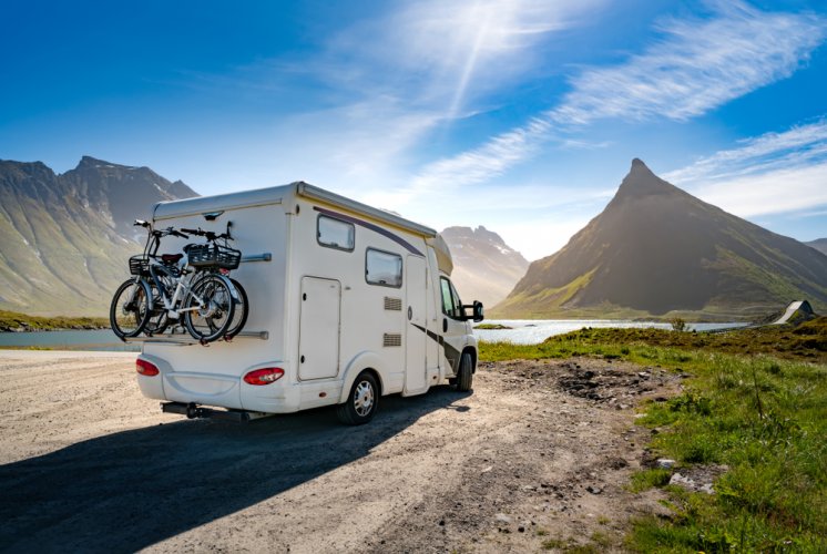 motorhome parked