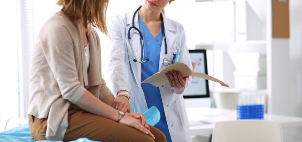 doctor meeting with patient