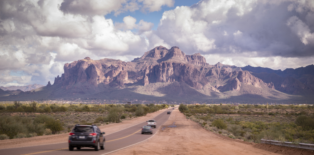 arizona highway landscape