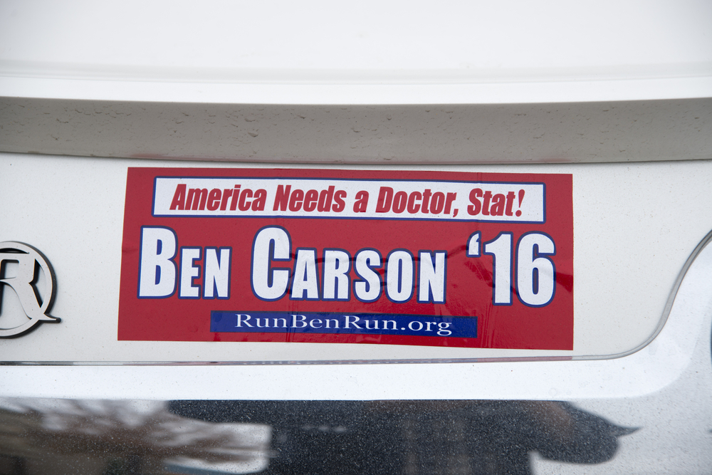Ben Carson bumper sticker