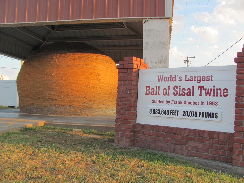 Ball of Twine in Cawker City, Kansas