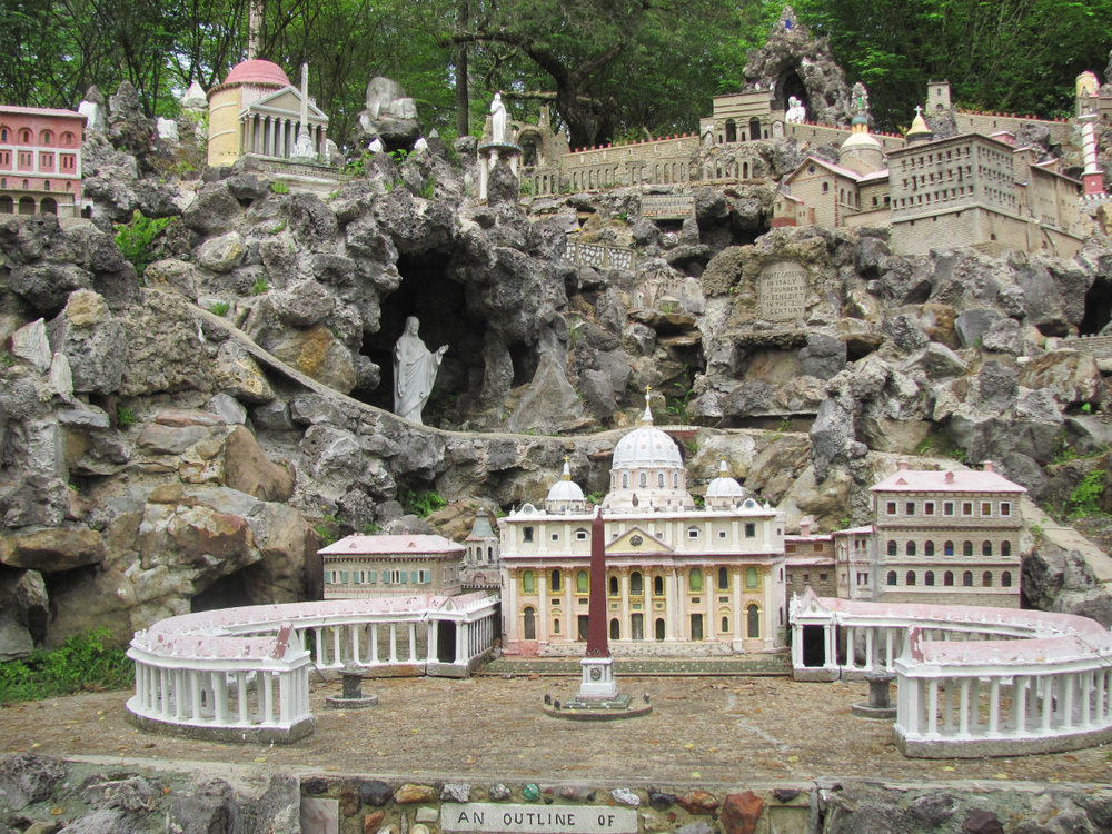 Ave Maria Grotto in Cullman, AL