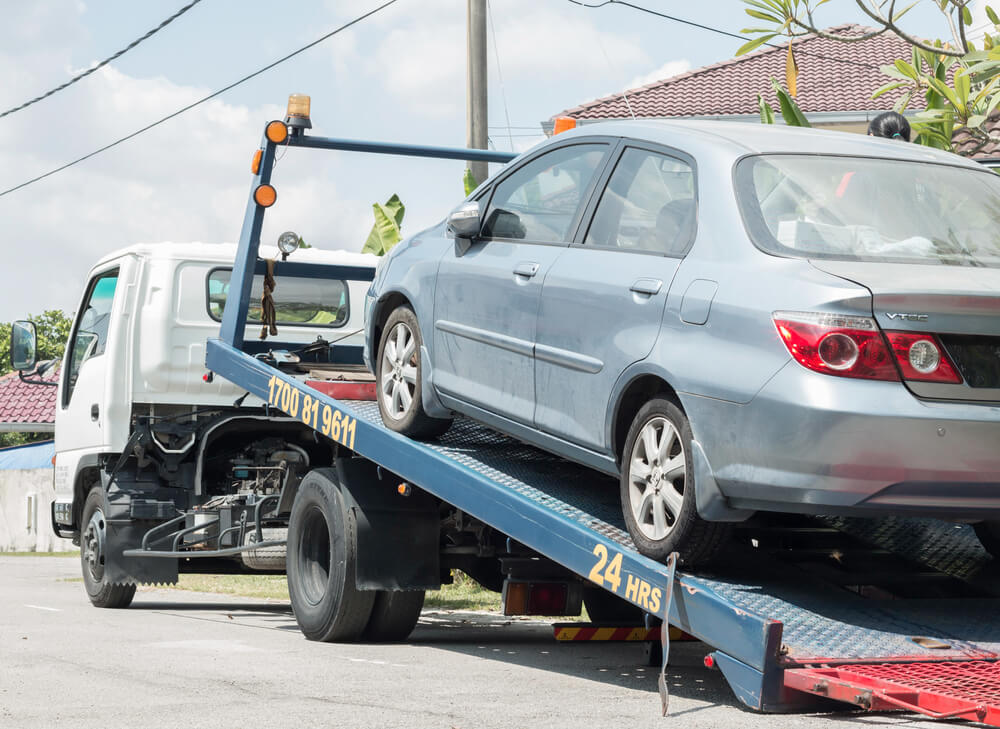 Image of Does Auto Insurance Cover Damage While Your Car Is Being Towed? 