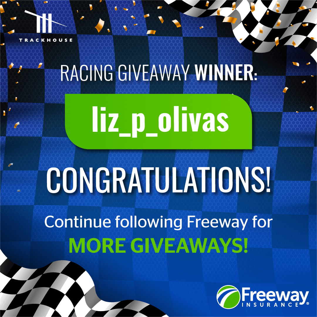 Racing giveaway - winner: liz_p_olivas
