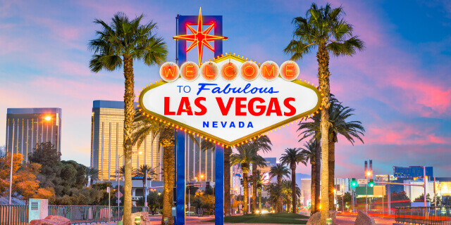 Las Vegas welcome sign