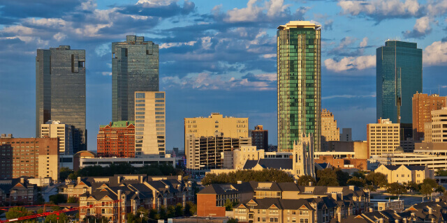 Downtown Fort Worth, Texas skyline