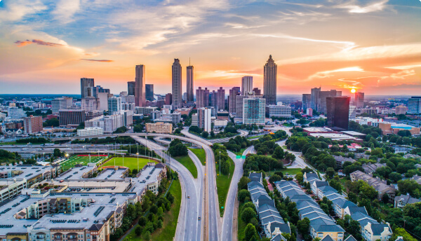 Atlanta downtown skyline