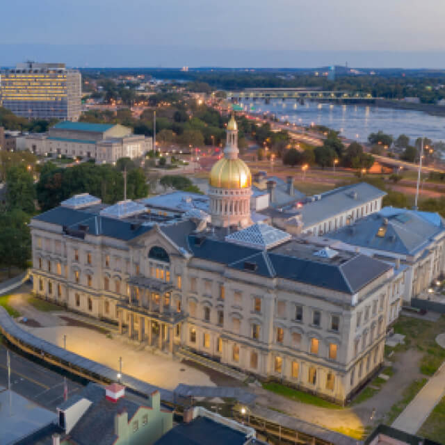 Trenton NJ waterfront and capital