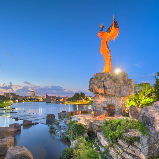 The Guardian of the Plains in Wichita, KS