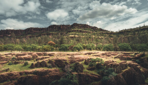 South rim of Upper Bidwell Park in Chico, CA