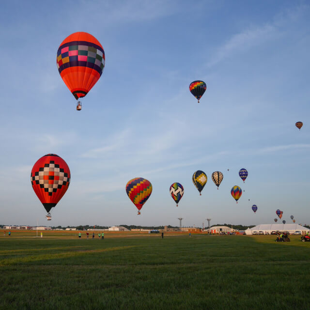 The Great Texas Balloon Race in Longview, TX