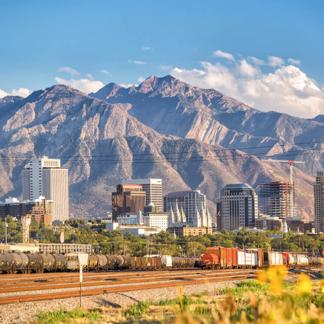 Salt Lake City skyline