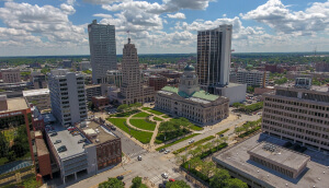 Downtown Fort Wayne, Indiana