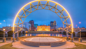 Des Moines, Iowa skyline