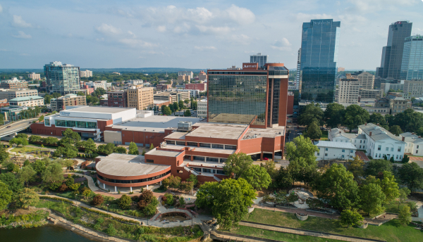 Aerial photo of Little Rock, Arkansas