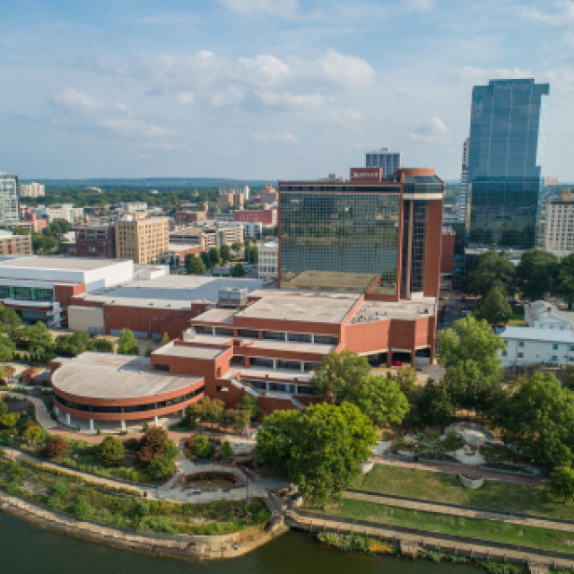 Aerial photo of Little Rock, Arkansas