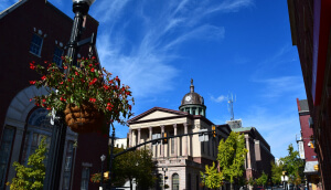 Lancaster County courthouse in Lancaster, PA