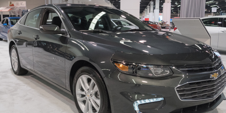 Chevrolet Malibu at the Orange County International Auto Show