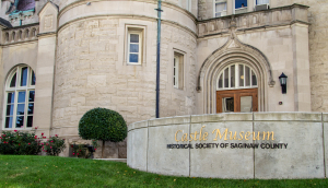 Exterior of the Castle Museum in downtown Saginaw.