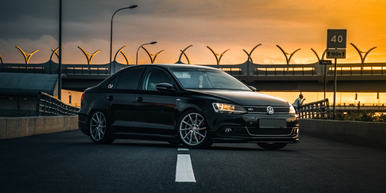 2021 Black Volkswagen Jetta