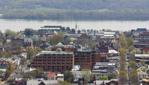 View of Alexandria, Virginia and the Potomac River