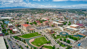 Downtown Pueblo, Colorado during the summer