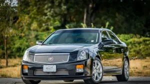2023 2005 Cadillac CTS V parked showing the front of the car – car insurance
