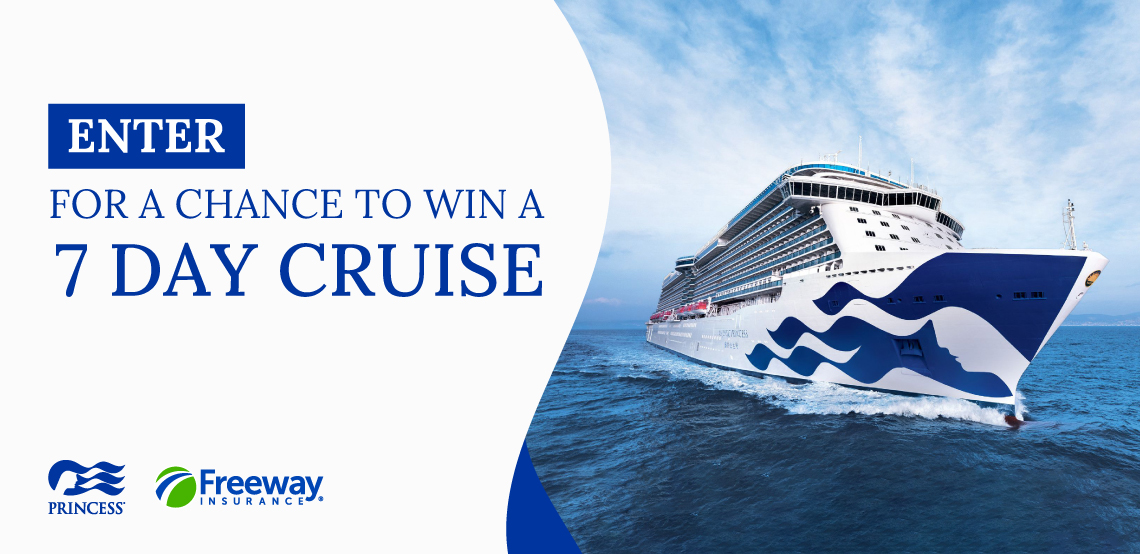 Freeway Princess Cruises Sweepstakes Banner