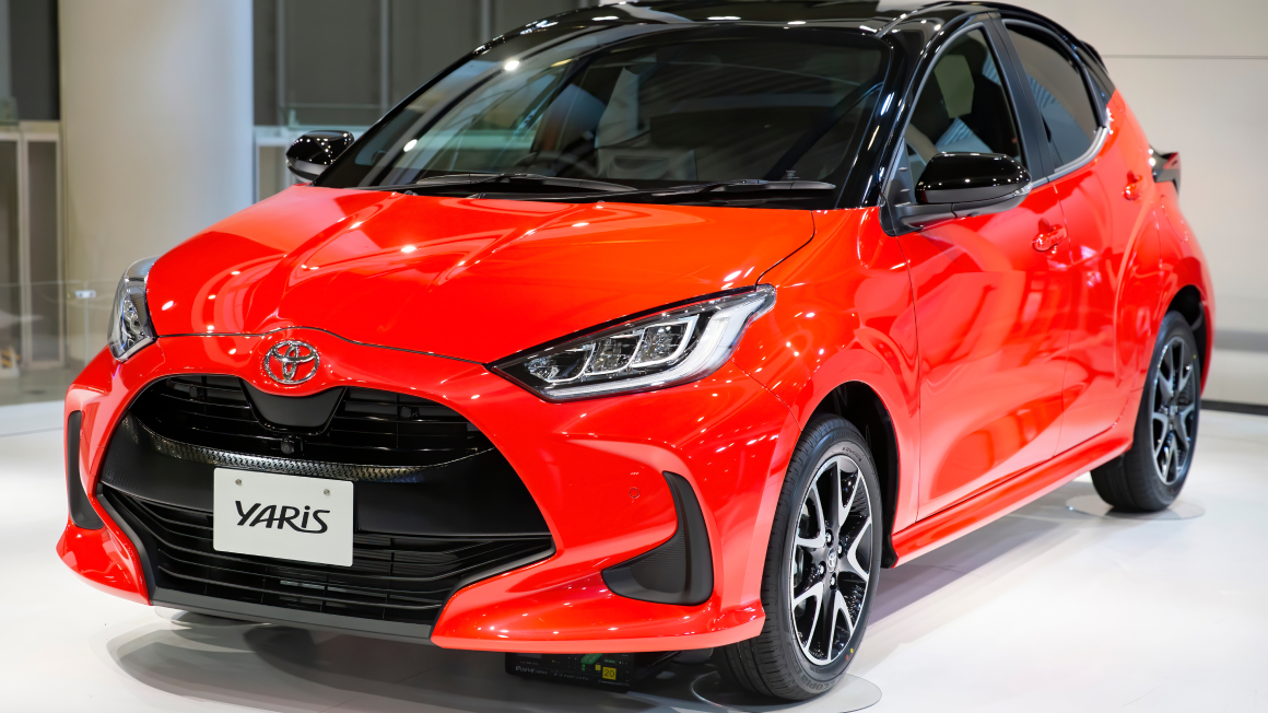 2020 Toyota Yaris Hybrid E-Four.