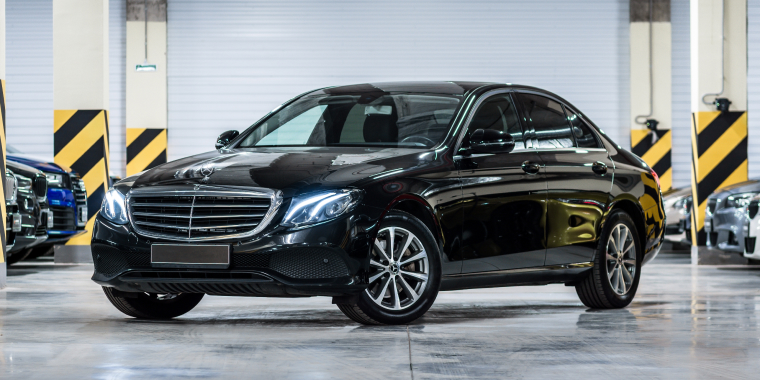 Mercedes-Benz E-CLass 200 V W213, S213, C238 front view – cheap car insurance