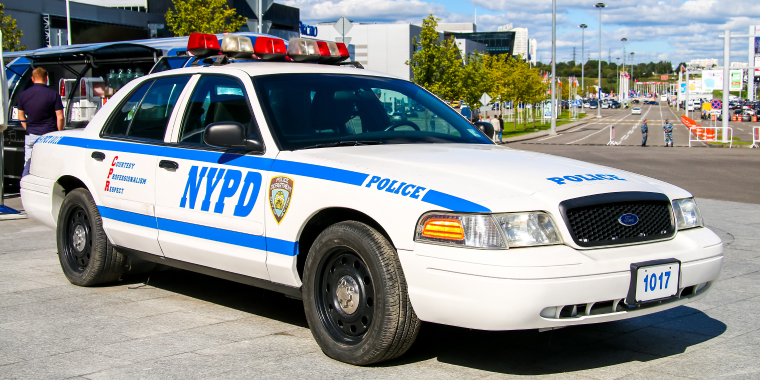 Ford Crown Victoria Police Interceptor of the NYPD.