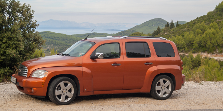 2015 Chevrolet HHR LT- retro design was inspired by the mid-1940s Chevrolet cars and trucks – cheap car insurance.