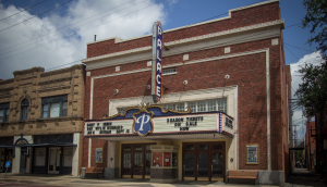 Palace Theater and downtown street parking: The City of Oaks cheap car insurance in Texas.