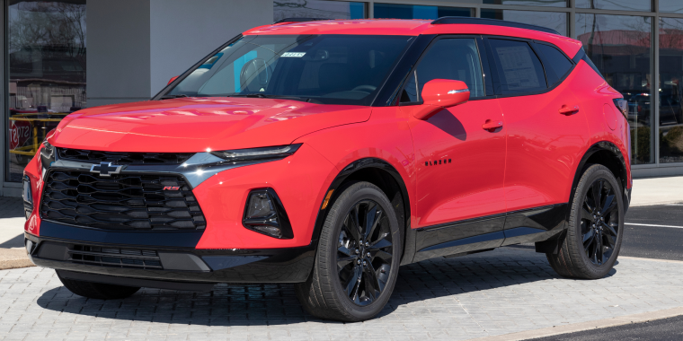 arch 2022: Chevrolet Blazer display – cheap car insurance.