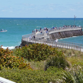 Florida Coastal view of the Atlantic Ocean at Sebastian Inlet – cheap car insurance in Sebastian, Florida