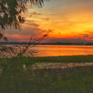 Beautiful Sunset in Winter Haven Florida