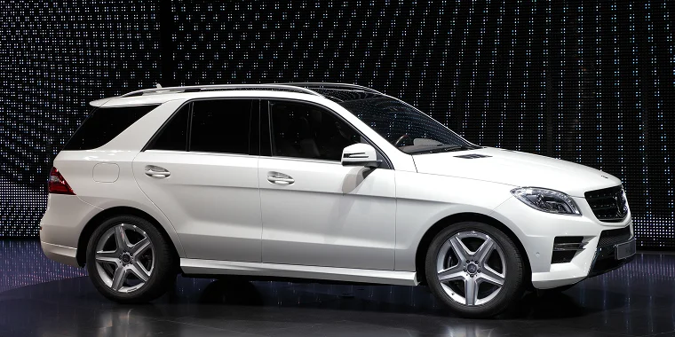 Mercedes M-Class SUV at the 64th IAA (International Motor Show) on September 24, 2011 in Frankfurt, Germany – cheap car insurance