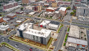 Aerial View of Tuscaloosa – cheap car insurance in Alabama.