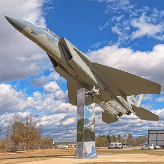 Warner Robbins, Georgia - USA - The Museum of Aviation is the second-largest aerospace museum of the United States Air Force. The museum is located just outside Warner Robins, GA.